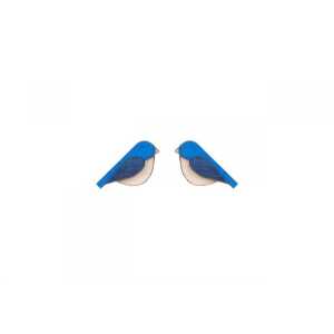 BeWooden Ohrstecker mit Holzdetails | “Bird” Ohrringe | 2 Farbvarianten
