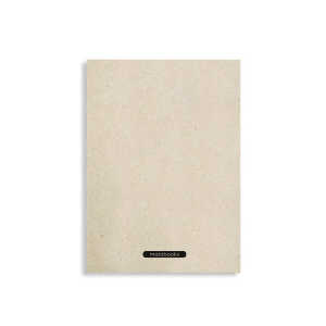 Matabooks Nachhaltiges A5 Notizbuch/Tagebuch/Schreibblock aus Graspapier – Nava