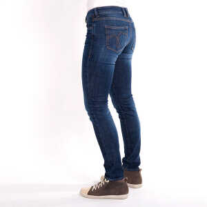 fairjeans schmale Jeans SLIMMY WAVES, mit mittelhohem Bund und Waschung, aus Bio-Baumwolle