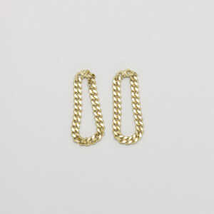 fejn jewelry Ohrstecker ‘drop chain’