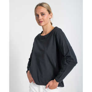 Alma & Lovis Oversized Langarmshirt aus Bio-Baumwolle | Loose Shirt