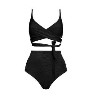 Anekdot Bikini Set Jacquard Lin Top + Core High Slip