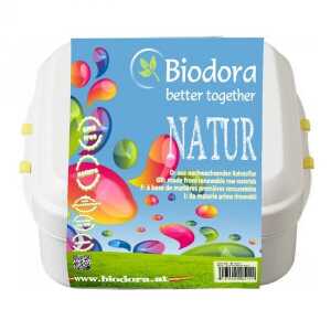 Biodora Kleine Lunchbox mit Druck Monster 11 x 11 x 5 cm