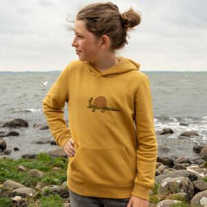 Cmig Kinder Hoodie Schnigel in ochre