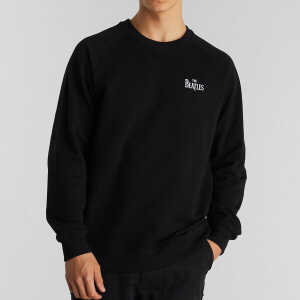 DEDICATED Herren Sweatshirt Malmoe The Beatles Logo – Black