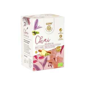 GEPA Schwarzer Bio-Tee Chai Wellness Tee, 20 x 1,7 g