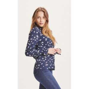 KnowledgeCotton Apparel Bluse VERONICA mit Blumenmuster aus Lenzing EcoVero