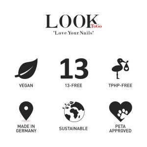 Look To Go • veganer Nagellack • FOR MEN • 21-free & PETA approved