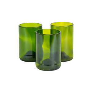 Originalhome Upcycling-Glas 2er-Set in 2 Größen und 2 Farben