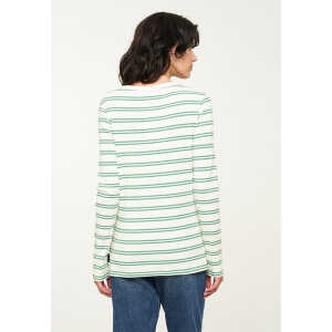 Rib Longsleeve aus Bio-Baumwoll Mix | Longsleeve LOVAGE STRIPES recolution