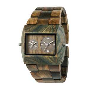 WEWOOD Holz-Armbanduhr JUPITER RS ARMY | 100% hautverträglich