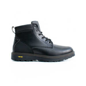 Will’s Vegan Shop WVSport Wasserdichte Städtische Herren Stiefel in Schwarz