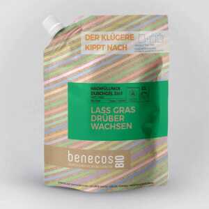 benecosBIO – Duschgel 2in1 BIOHanf Haut&Haar – LASS GRAS DRÜBER WACHSEN