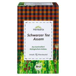 Bio Assam Schwarzer Tee, 15 Filterbeutel