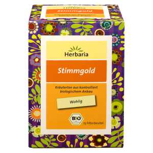 Bio Stimmgold Tee, 15 Filterbeutel