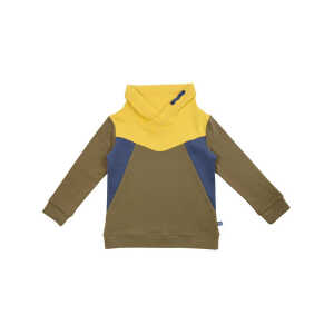 Enfant Terrible Kinder Sweatshirt mit Stehkragen reine Bio-Baumwolle