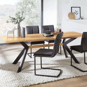Tisch “Ensuma” – Größe: 90×200 cm – Holzart: Nussbaum