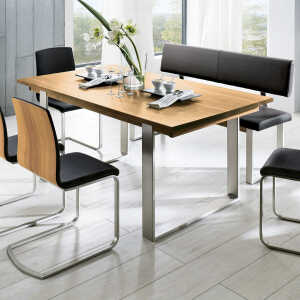 Tisch “Mercedo” – Größe: 90×180 cm – Holzart: Eiche