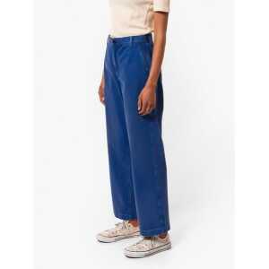 Nudie Jeans Wendy Herringbone Pants – Blue
