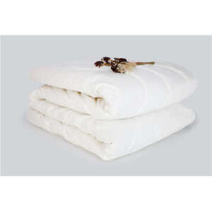 Bettdecke Winter Baumwolle und Kapok Maße 135 x 200 cm, 2 x 620g (Duo)