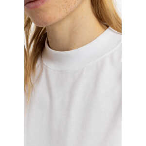 Rotholz T-Shirt mit breitem Kragen Bio Baumwolle