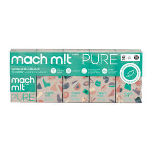 mach m!t Papier-Taschentücher 4-lagig – aus recyceltem Karton – Made in Germany