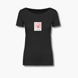Beeyou. Clothes T-Shirt aus Bio-Baumwolle mit I love all animals-Design – Motiv:Ferkel