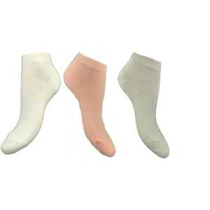 Bruno Barella Damen Sneaker Socken (Farbmix) aus Bambuscellulose gew. Viskosefaser