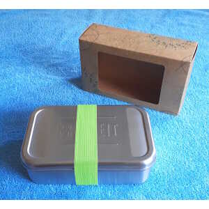 Cameleon Pack XL Edelstahl Lunchbox mit Prägung “BROTZEIT”