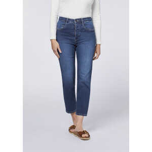 Detto Fatto Comfort-Fit 7/8-Jeans mit Waschung