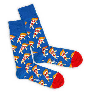 DillySocks Pizza Socken aus Biobaumwoll-Mix