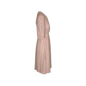 EKYOG Bio-Damen-Midi-Kleid “PIGALLE” mit halber Knopfleiste, print pigment, Gr. 38