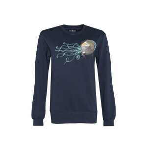 FÄDD Damen Sweatshirt Pullover aus Bio-Baumwolle “Nautilust BT” Blau