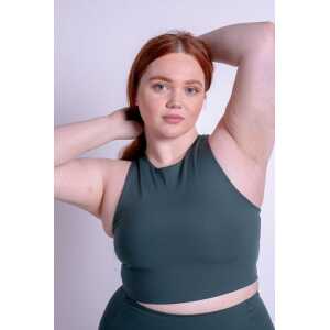 Girlfriend Collective Yoga Top – Dylan Crop Bra – aus recyceltem Polyester