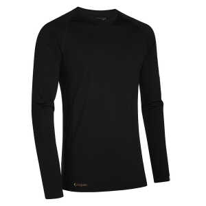 Kaipara – Merino Sportswear Merino Raglan langarm Unterhemd Herren Slimfit 200