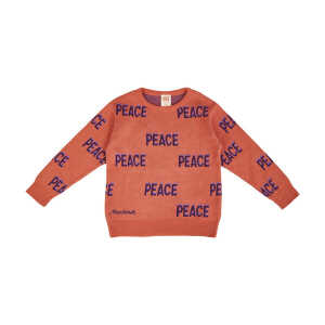Manitober Kinder Peace Strick Pullover