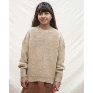 Matona Strickpullover für Kinder aus Alpaka und Merinowolle / Natural Luxe Sweater