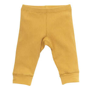 People Wear Organic Leggings, 2er Pack, uni gelb und dunkelblau, Bio-Baumwolle