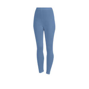 Seiden-Leggings, taubenblau