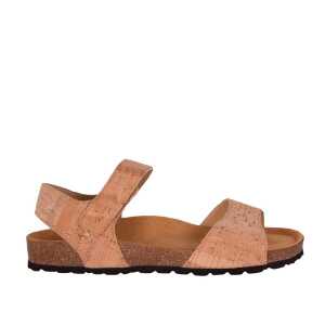 Shoezuu Vegan Vegane Riemchensandalen aus natürlichem Kork