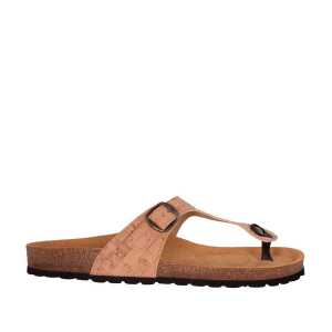 Shoezuu Vegan Vegane Zehentrenner Fußbett Sandalen aus Kork