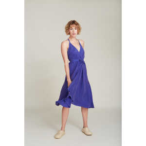 Suite 13 Lab Cupro Kleid Kurz Einheitsgröße – Multiposition Short Dress Cupro