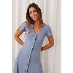 TWOTHIRDS Kleid Vegan “Varpasalo” aus Bio-Baumwolle