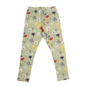 Walkiddy Wild Flowers – Leggings – Grün