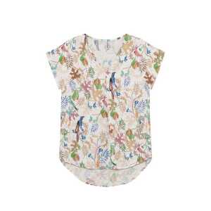 WiDDA berlin Bluse BEAT tropic Print aus ECOVERO®