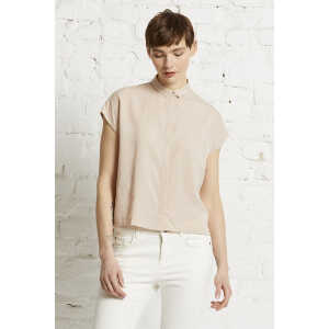 Wunderwerk Damen Bluse, kurzärmelig, “TENCEL square blouse 1/2”