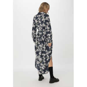 hessnatur Damen WUNDERKIND X HESSNATUR Kleid aus Bio-Baumwolle – blau – Größe 40