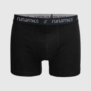 runamics Fair Underwear – Boxershorts Herren schwarz