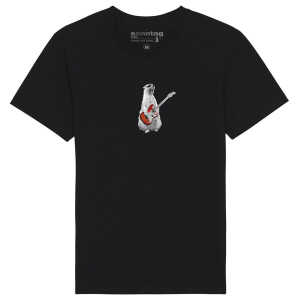 sonntag berlin – Erdmännchen mit E-Gitarre – Unisex T-Shirt