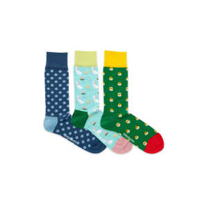 DillySocks AG Socken “Egg Hunt 3er-box”